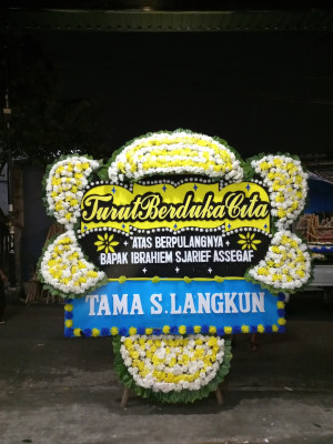 Papan Bunga Duka di Bilelando
